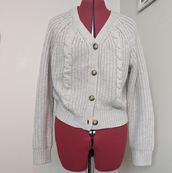 Harlow Chunky Knit Cardigan - Picture 1 of 8